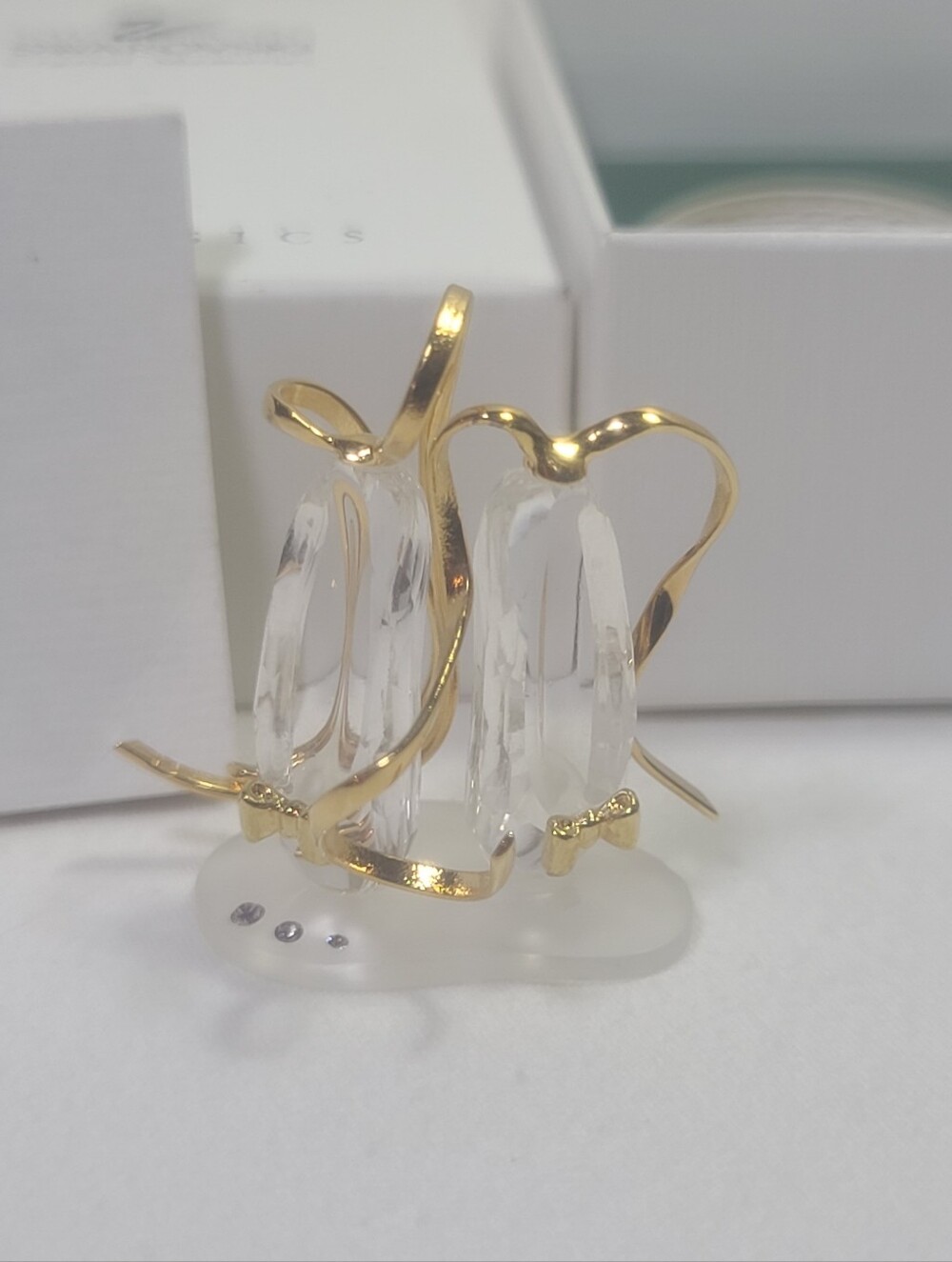 Swarovski Crystal Memories Ballet Childhood Dreams Collection Slippers Shoes